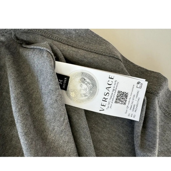 Versace Embroidered Varsity T-shirt - Picture 7 of 8